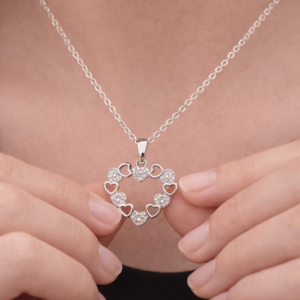 Hearts in Bloom Necklace