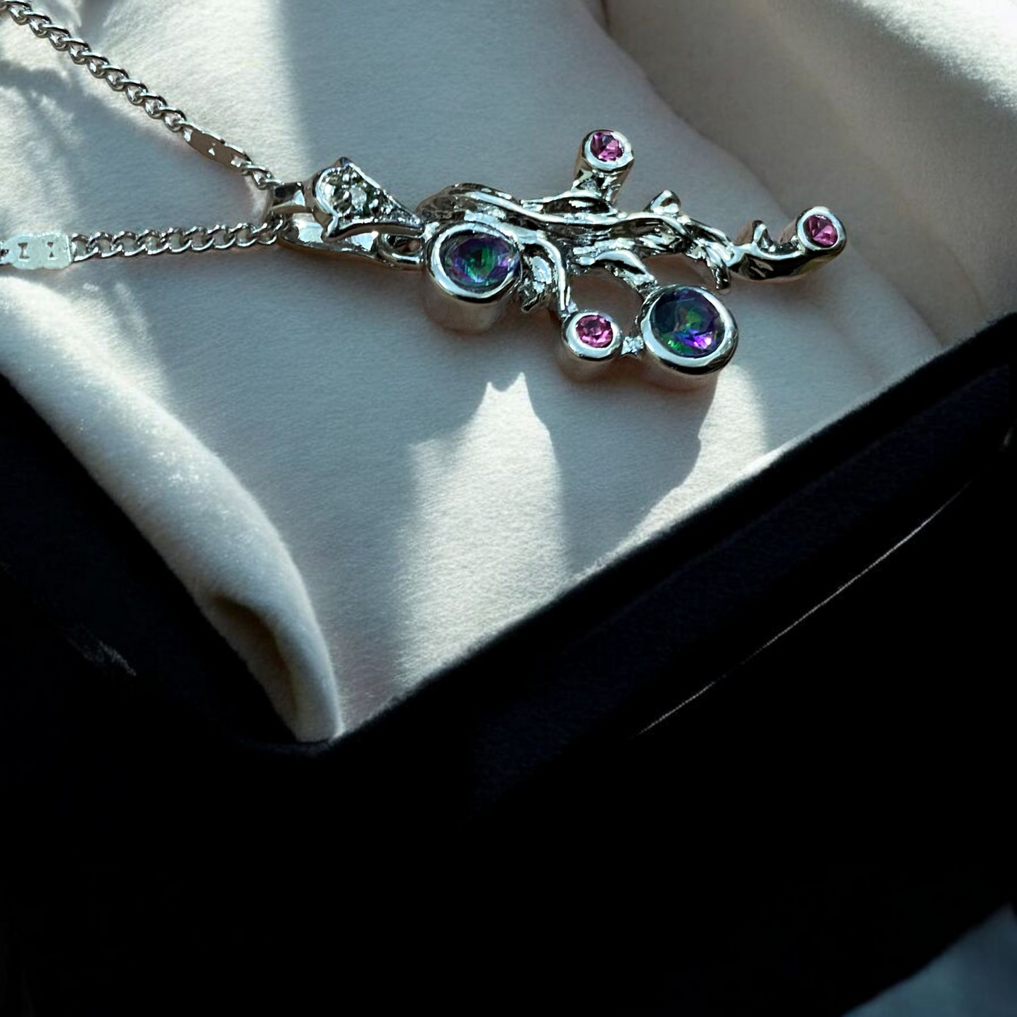 Silver Mystic Branch Pendant