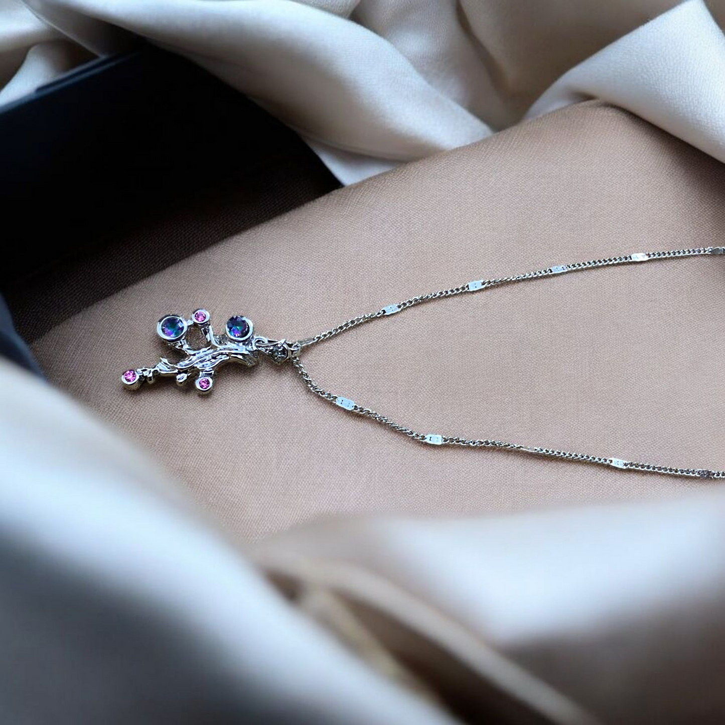 Silver Mystic Branch Pendant