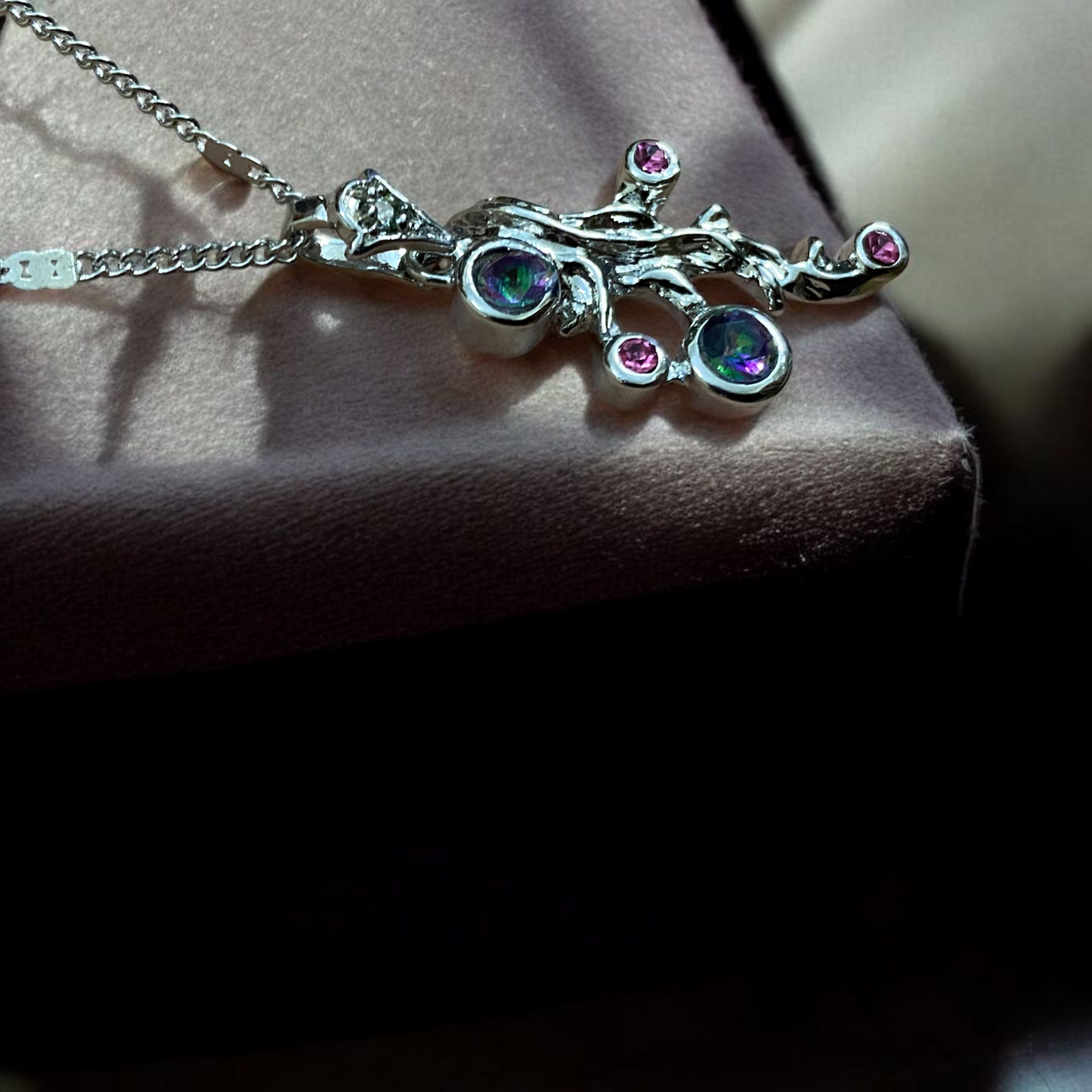 Silver Mystic Branch Pendant