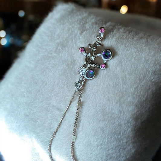 Silver Mystic Branch Pendant