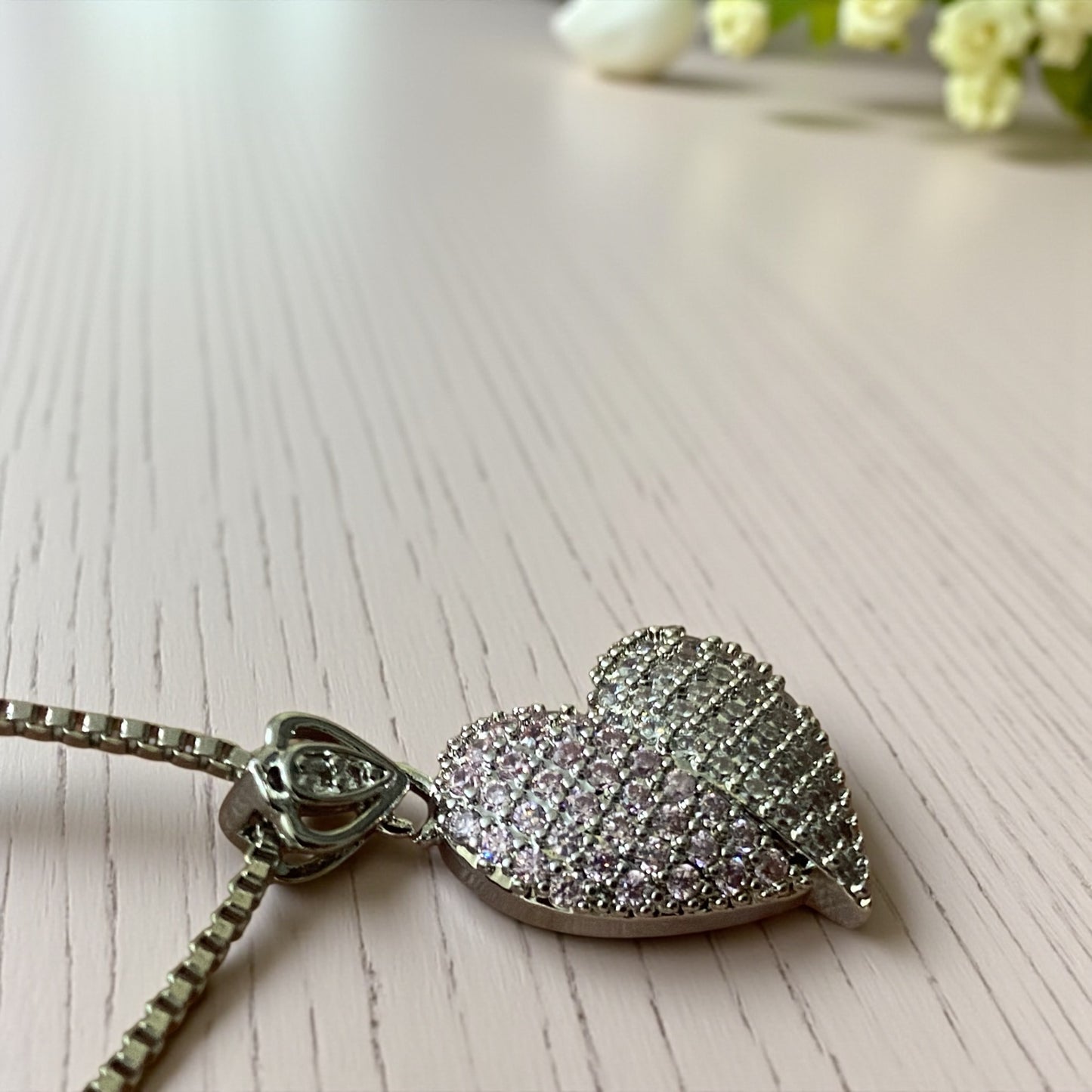 Crystal Heart Pendant